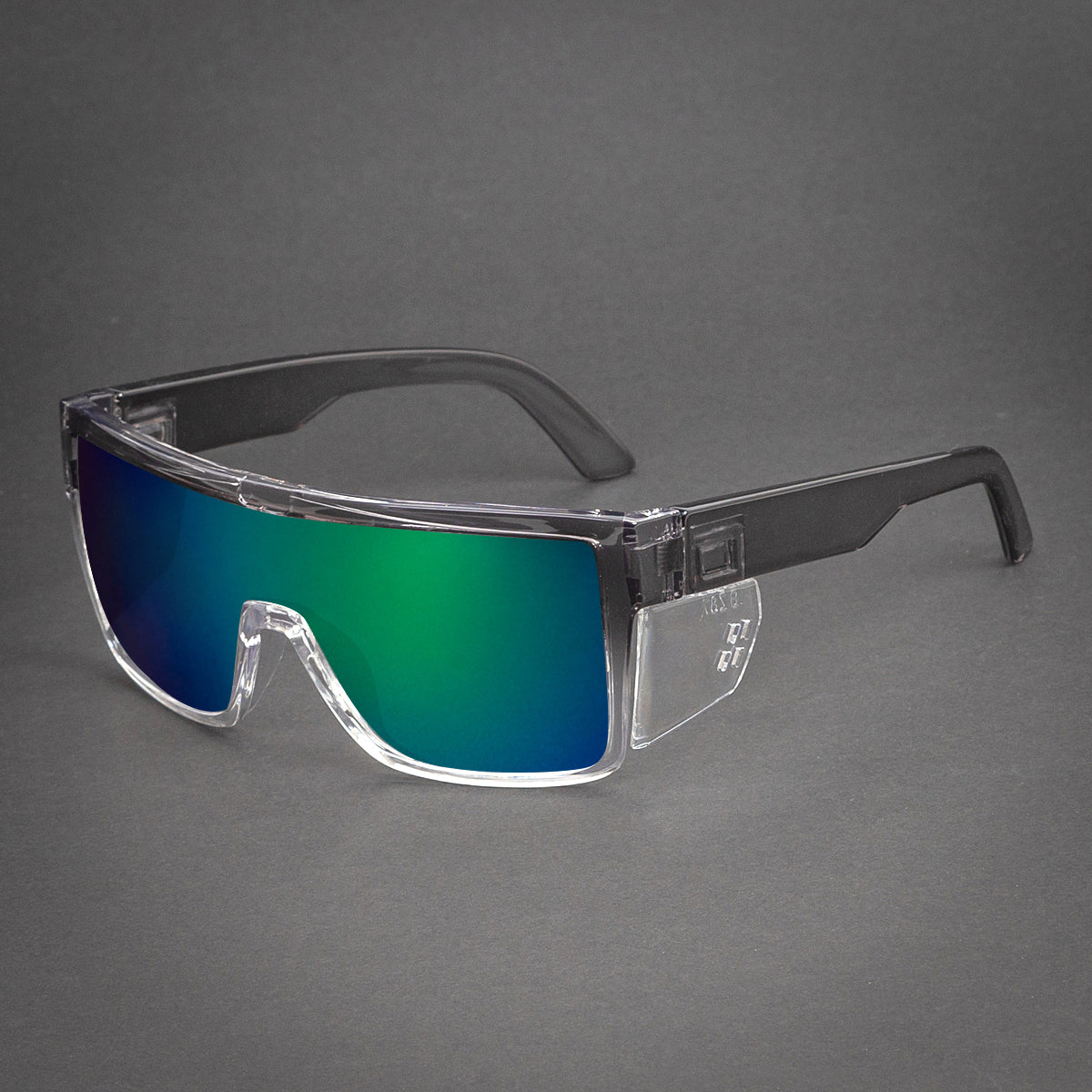 Dempsey- Two Tone Gray Frame Safety Polarized
