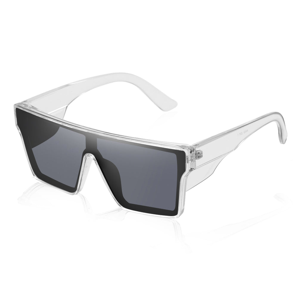 Cameron Clear Frame Safety Polarized