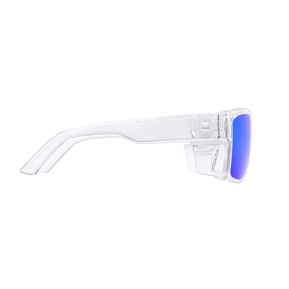 Benno Clear Frame Safety Polarized