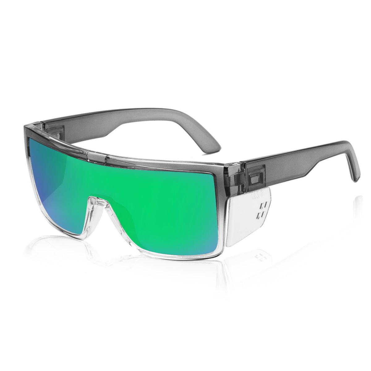 Dempsey- Two Tone Gray Frame Safety Polarized