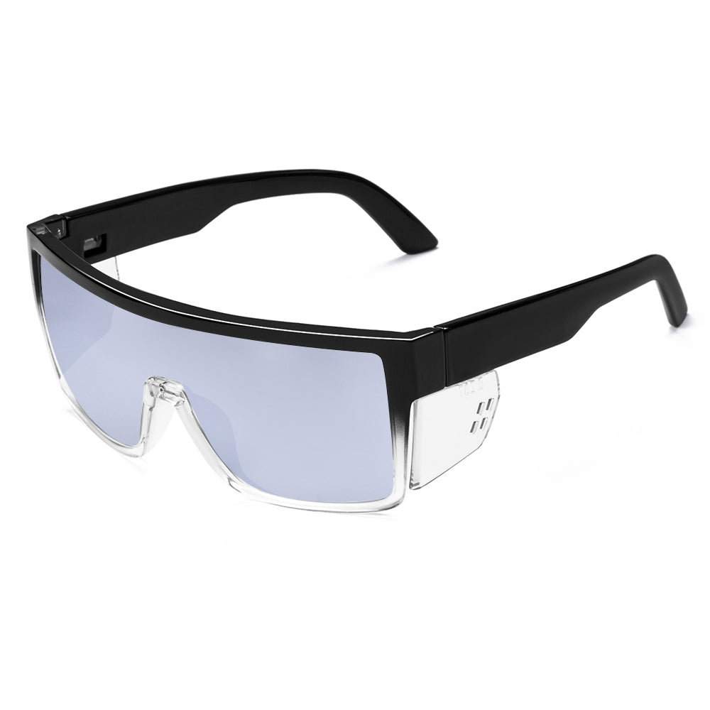 Dempsey- Two Tone Black Frame Safety Polarized