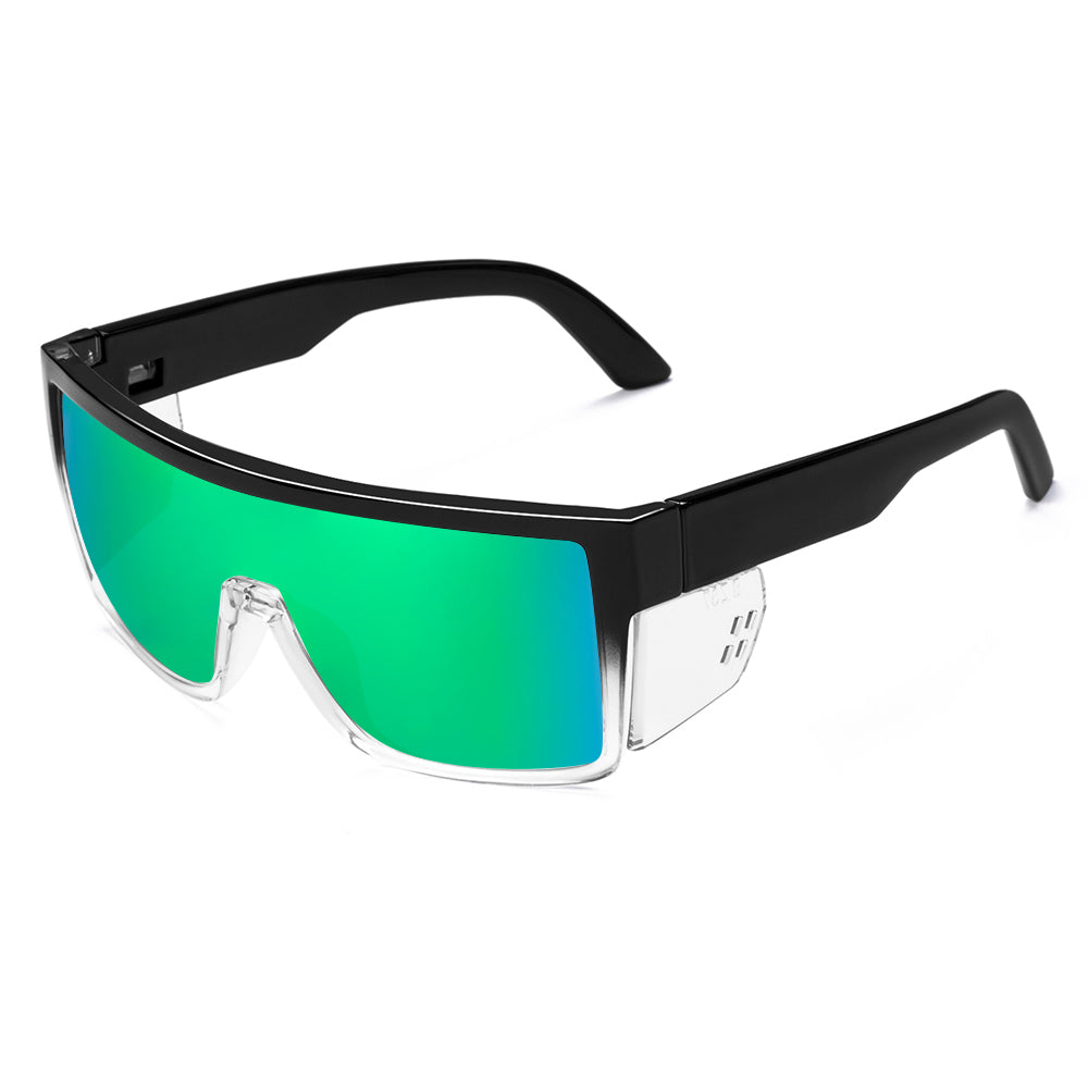 Dempsey- Two Tone Black Frame Safety Polarized