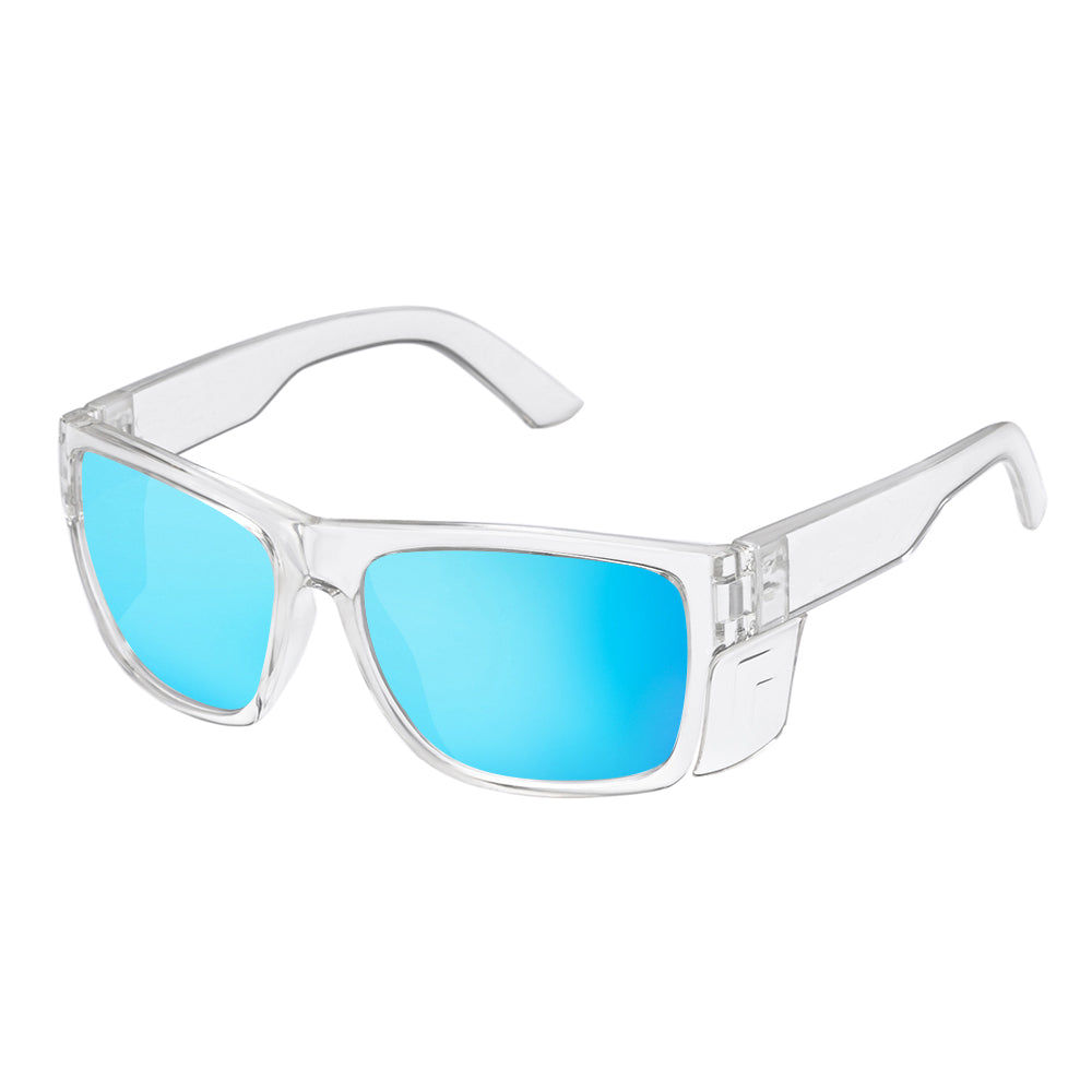 Benno Clear Frame Safety Polarized