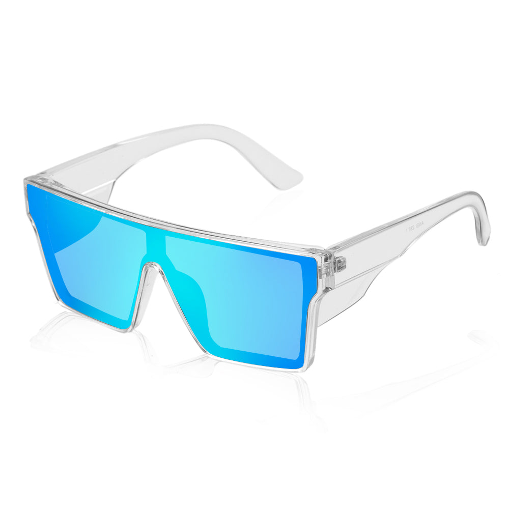 Cameron Clear Frame Safety Polarized