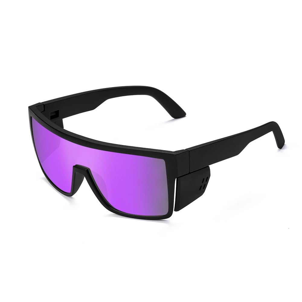 Dempsey Matte Black Polarized Safety Glasses
