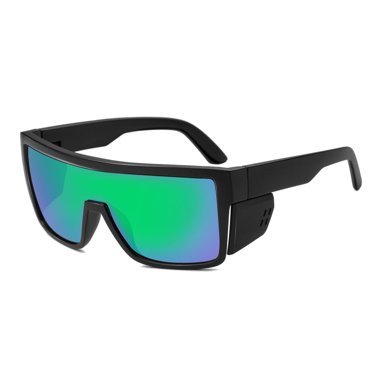 Dempsey Matte Black Polarized Safety Glasses