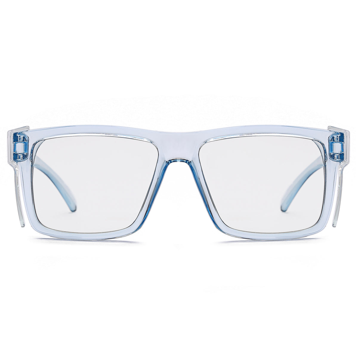 BINGKING Edmund Photochromic Safety Glasses with Side Shields – Clear Frame