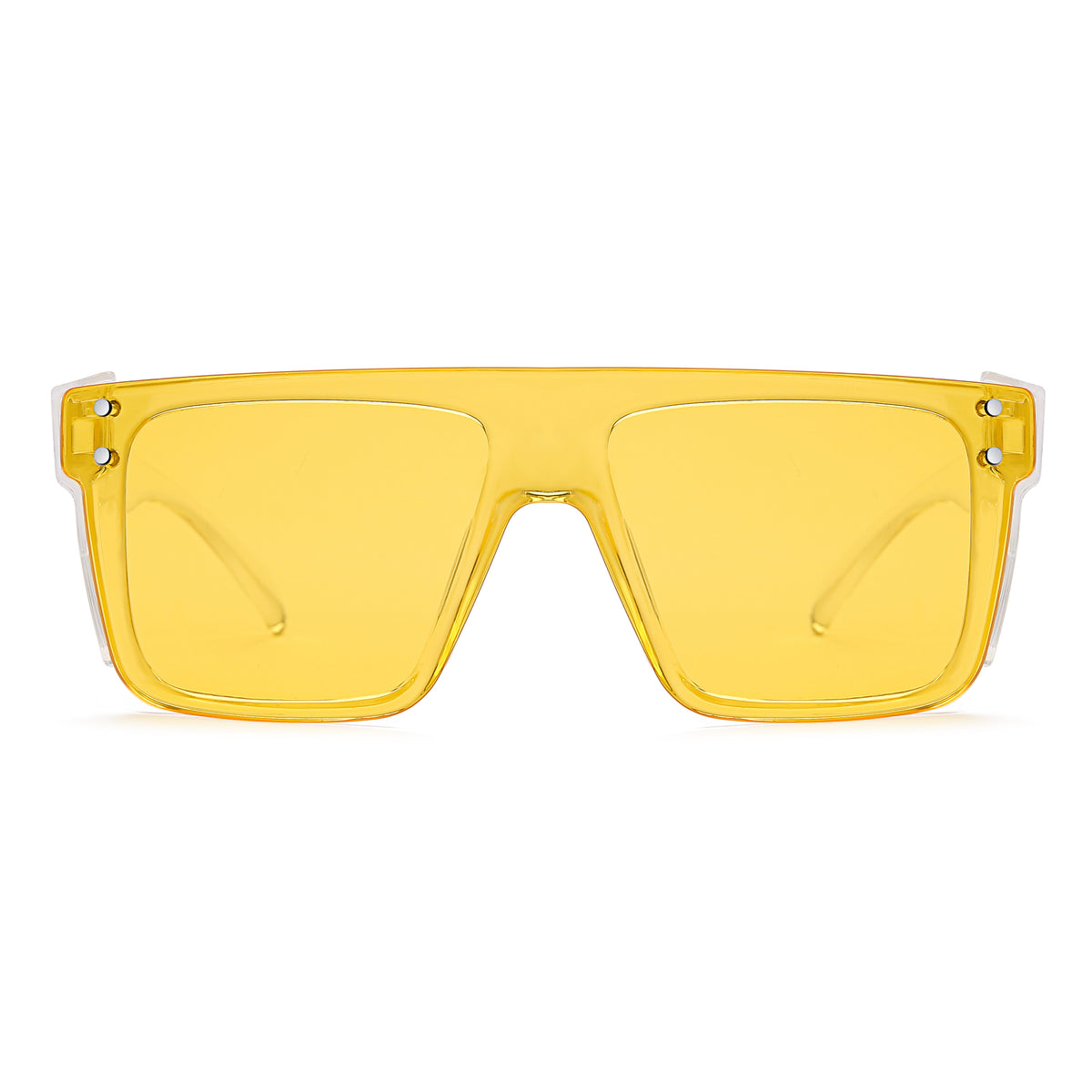 Aaliyah-Clear Frame Safety Polarized