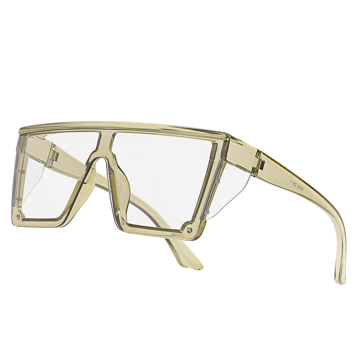 Darren Clear & Black Frame Safety Photochromic