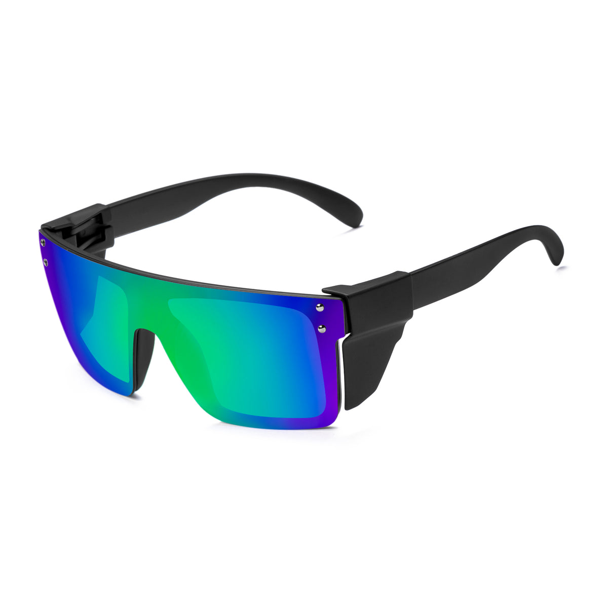 Aaliyah-Matte Black Frame Safety Polarized