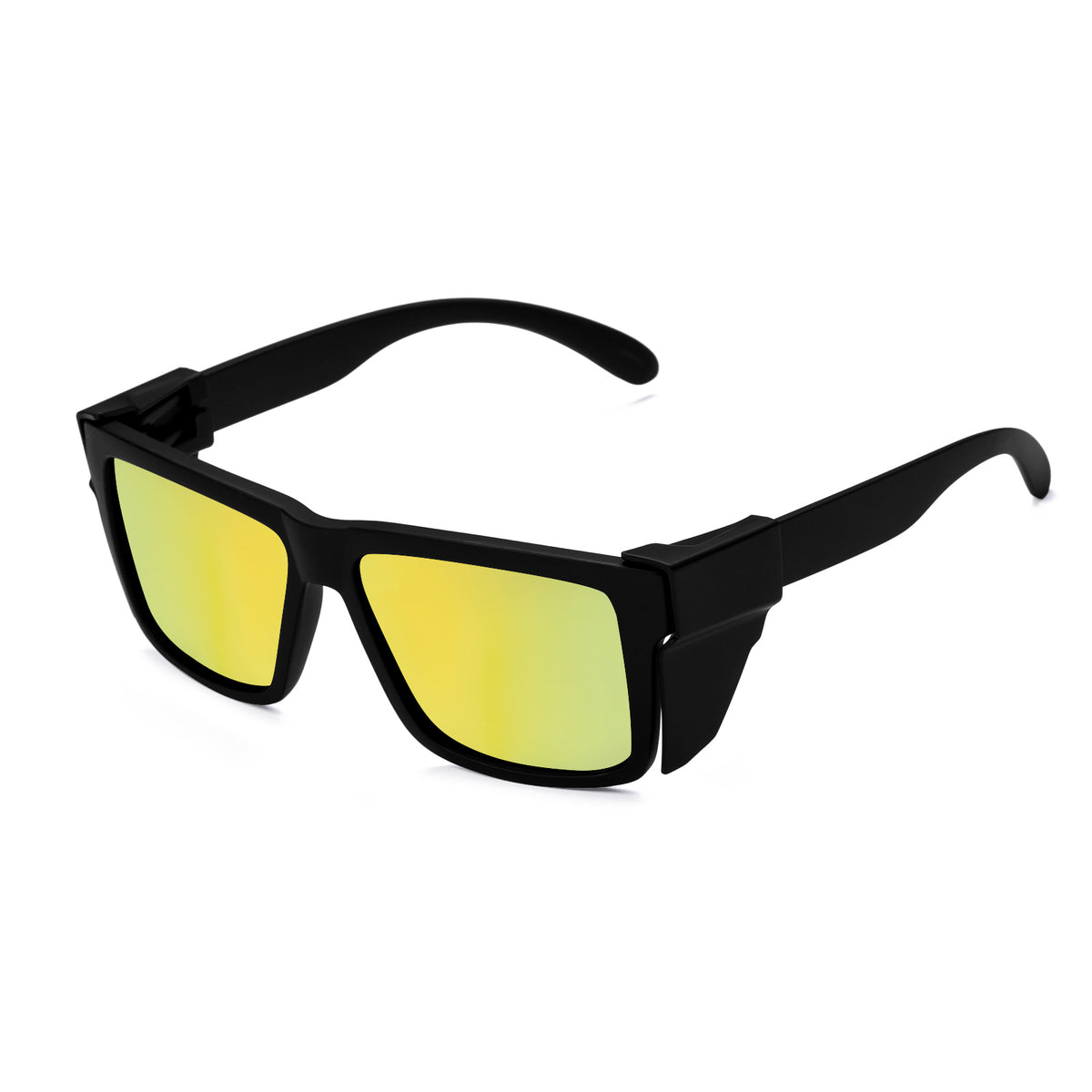 Edmund- Matte Black Frame Safety Polarized