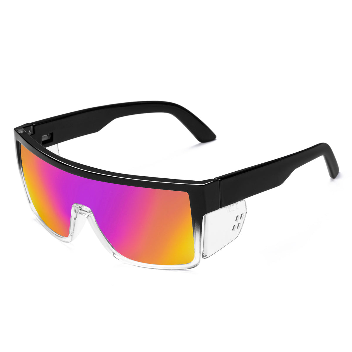 Dempsey- Two Tone Black Frame Safety Polarized