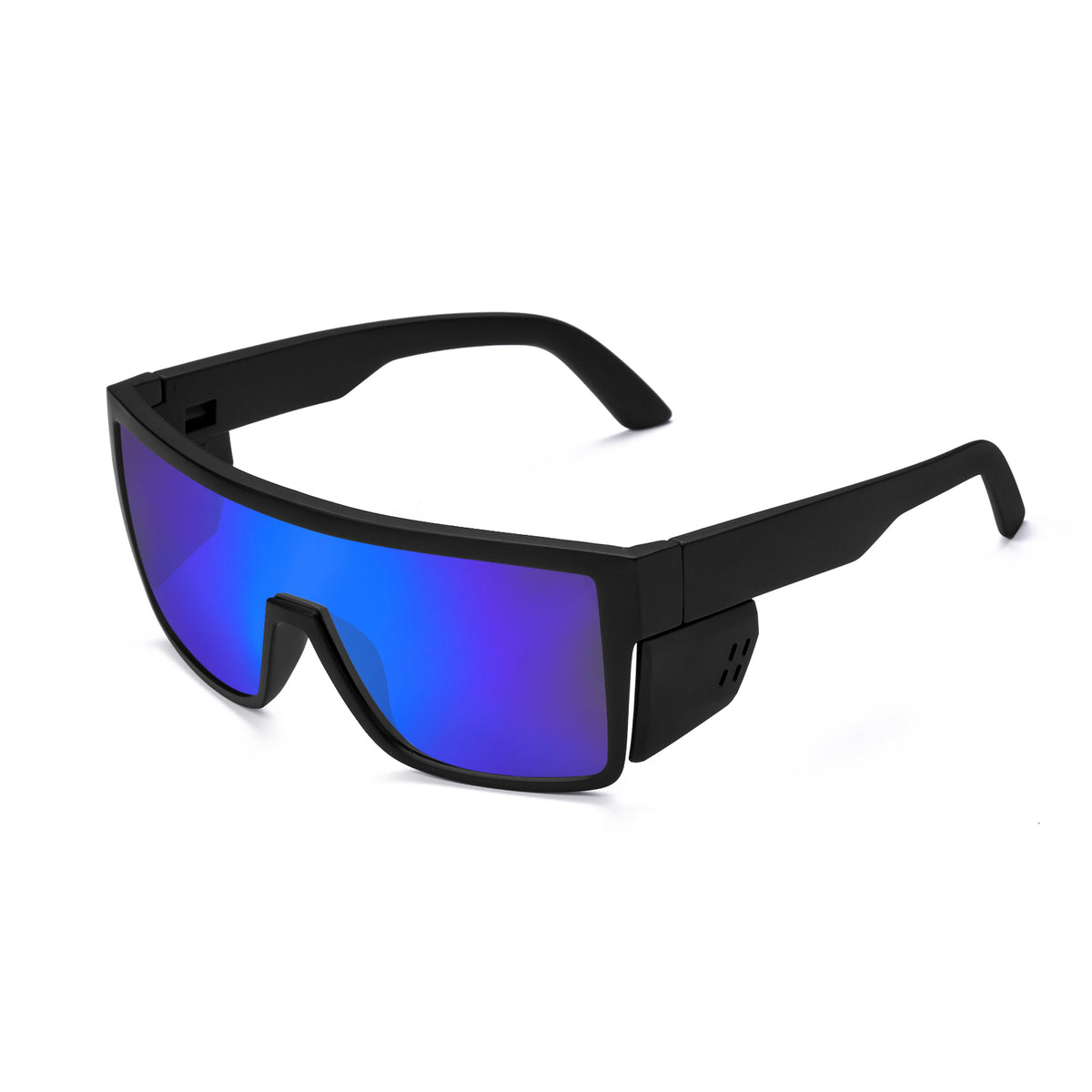 Dempsey Matte Black Polarized Safety Glasses