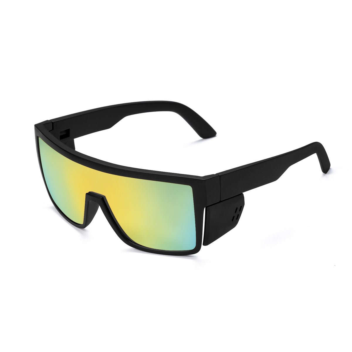Dempsey Matte Black Polarized Safety Glasses
