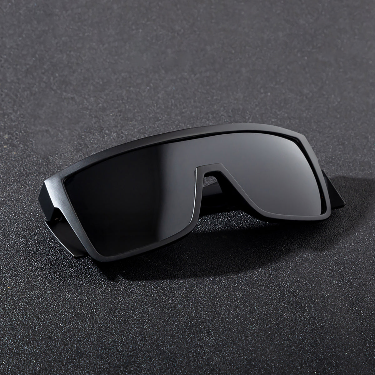 Dempsey Matte Black Polarized Safety Glasses