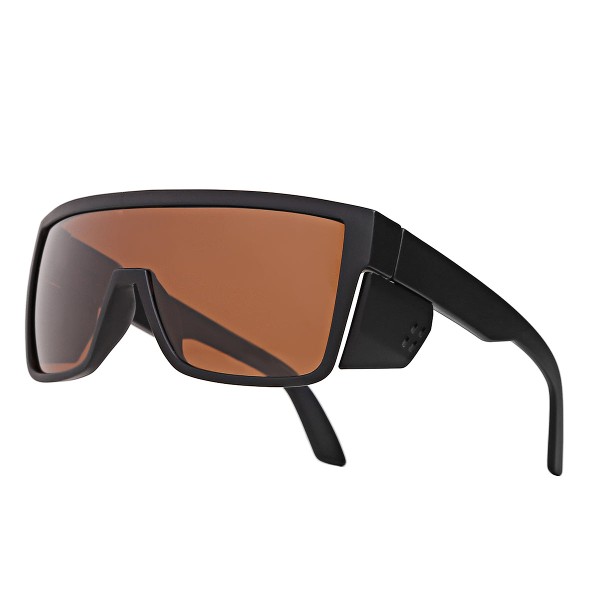 Dempsey Matte Black Polarized Safety Glasses