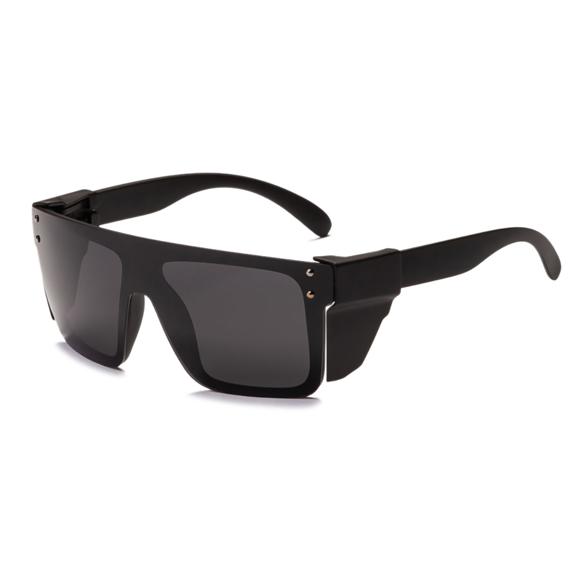 Aaliyah-Matte Black Frame Safety Polarized