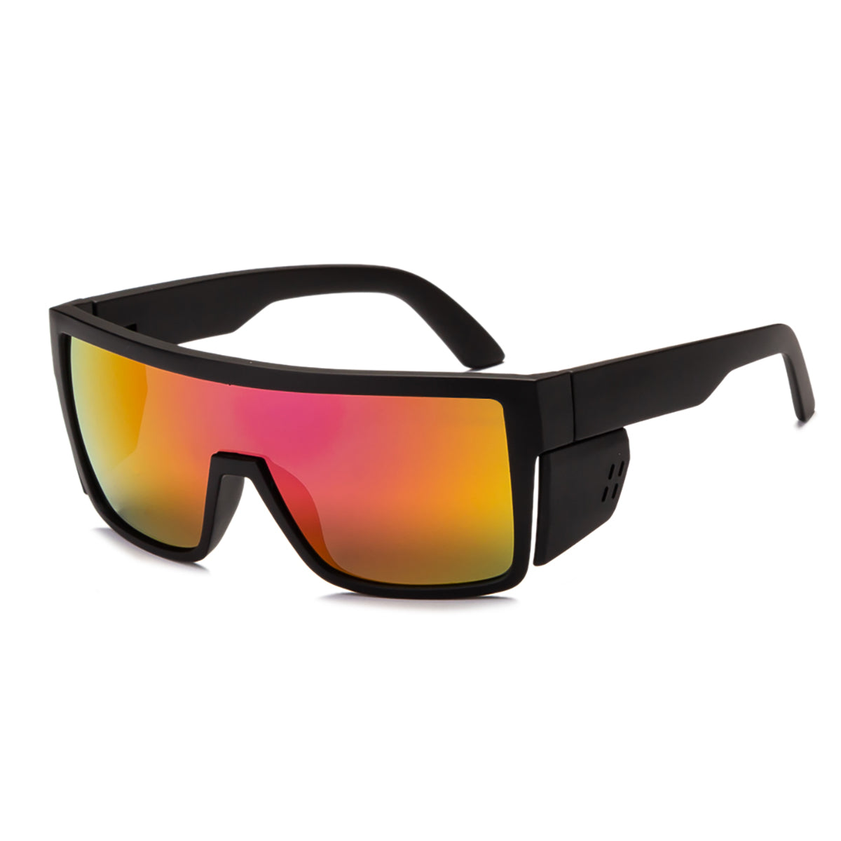 Dempsey Matte Black Polarized Safety Glasses