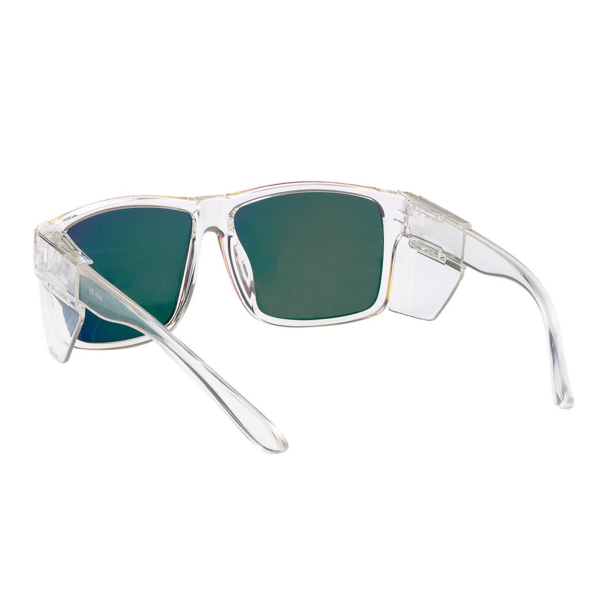 Harley Clear Frame Polarized Safety Glasses