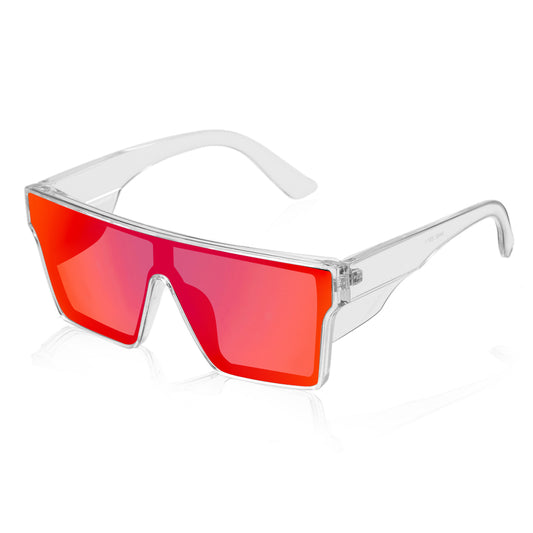 Cameron Clear Frame Safety Polarized