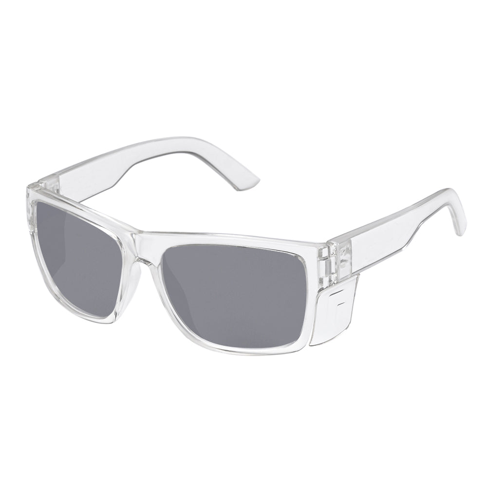 Benno Clear Frame Safety Polarized