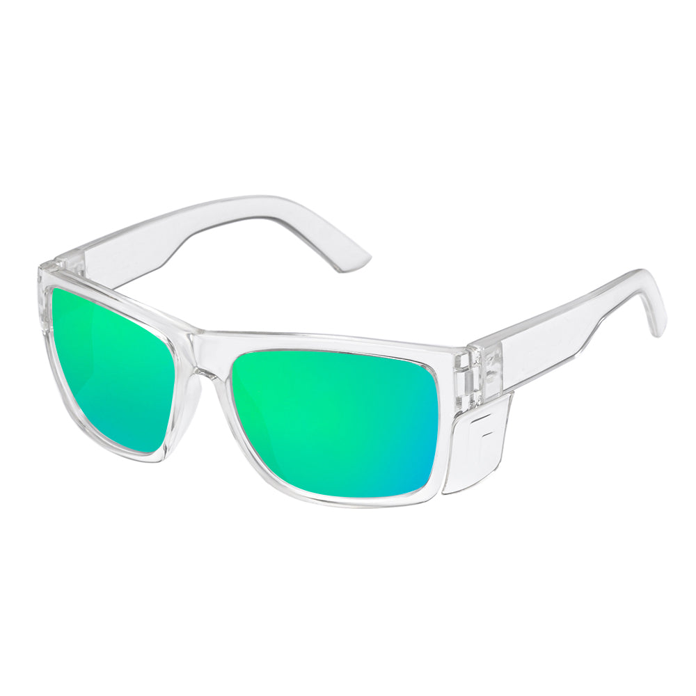 Benno Clear Frame Safety Polarized