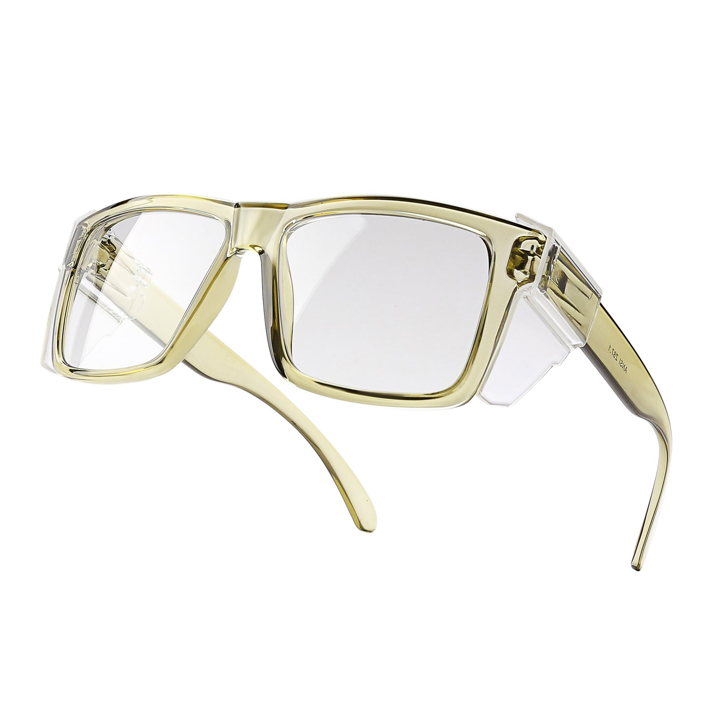 Edmund-Clear Frame Safety Photochromic