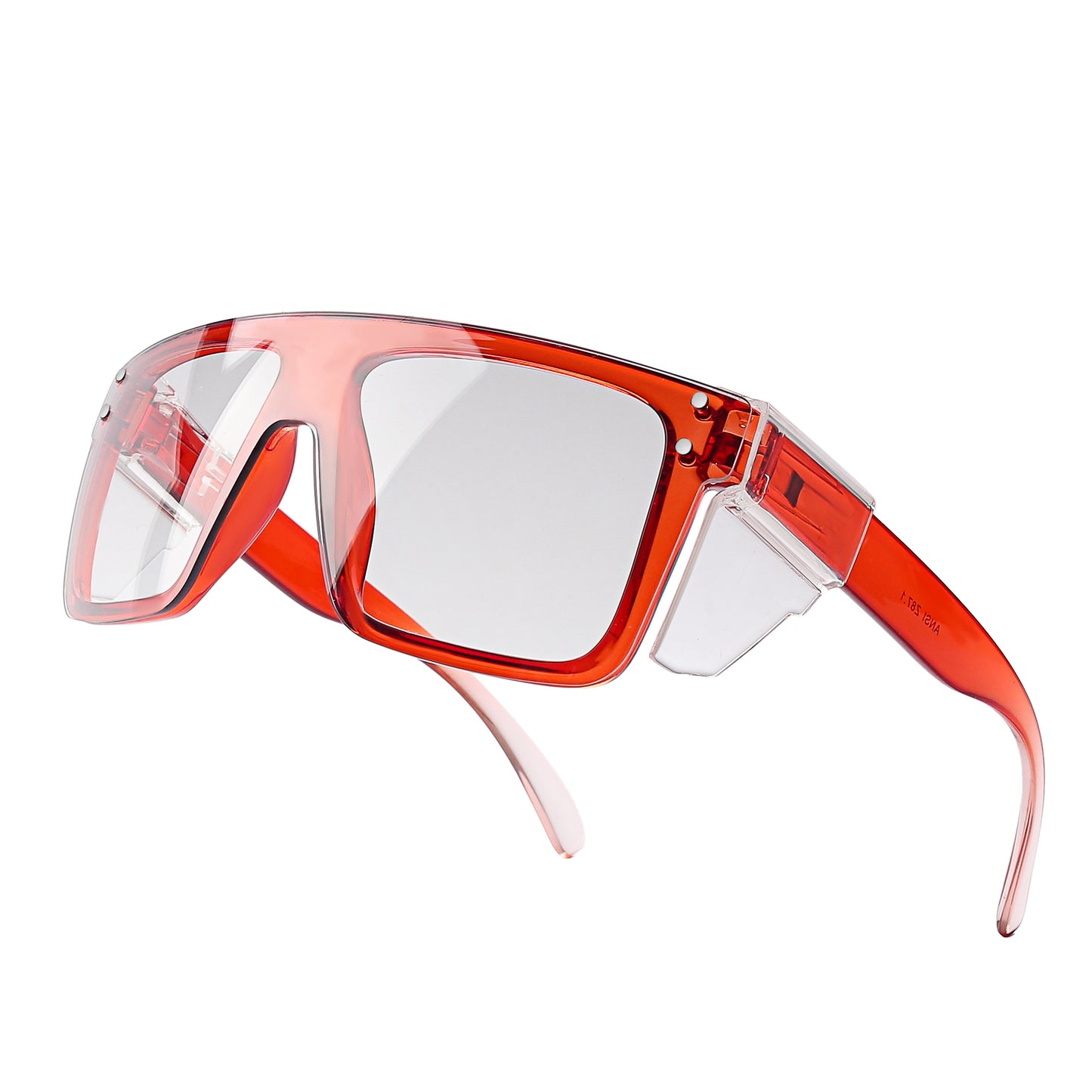 Aaliyah- Clear Frame Safety Photochromic