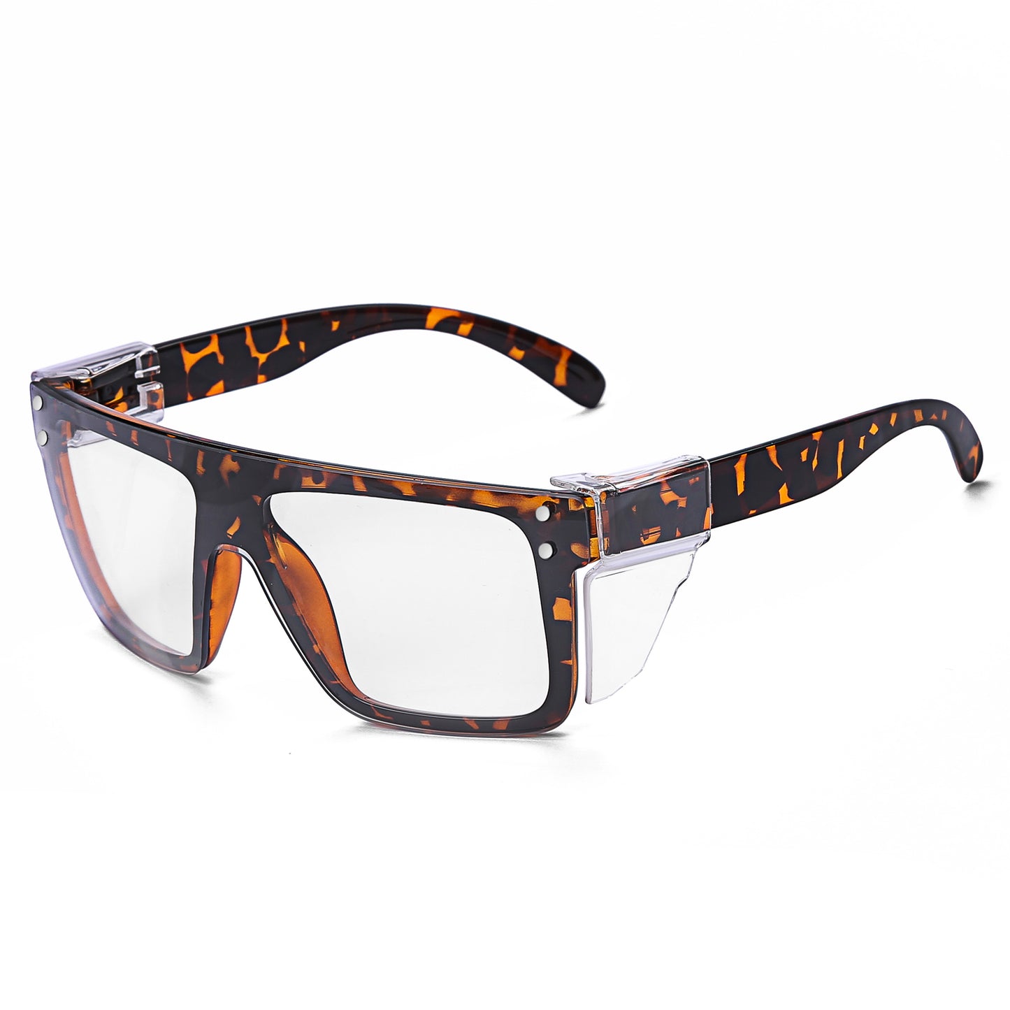 Aaliyah- Clear Frame Safety Photochromic