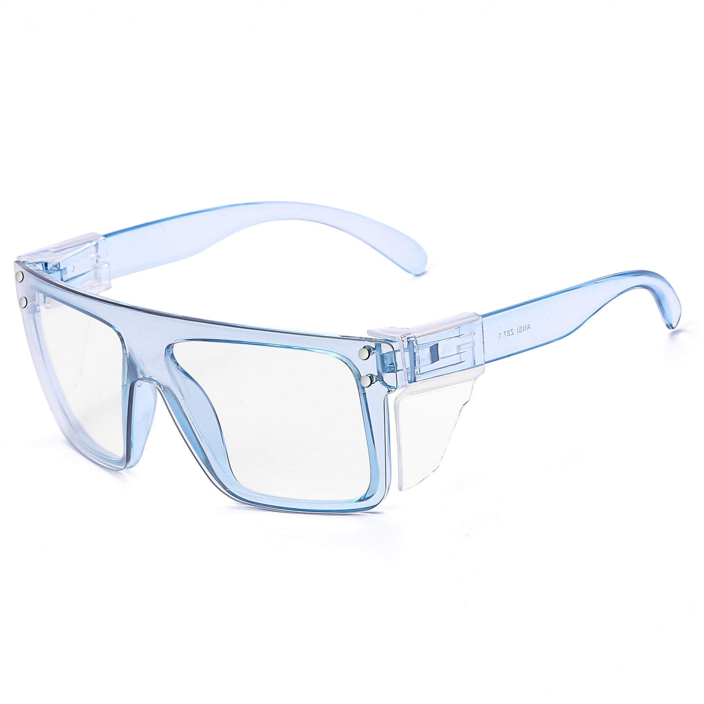 Aaliyah- Clear Frame Safety Photochromic