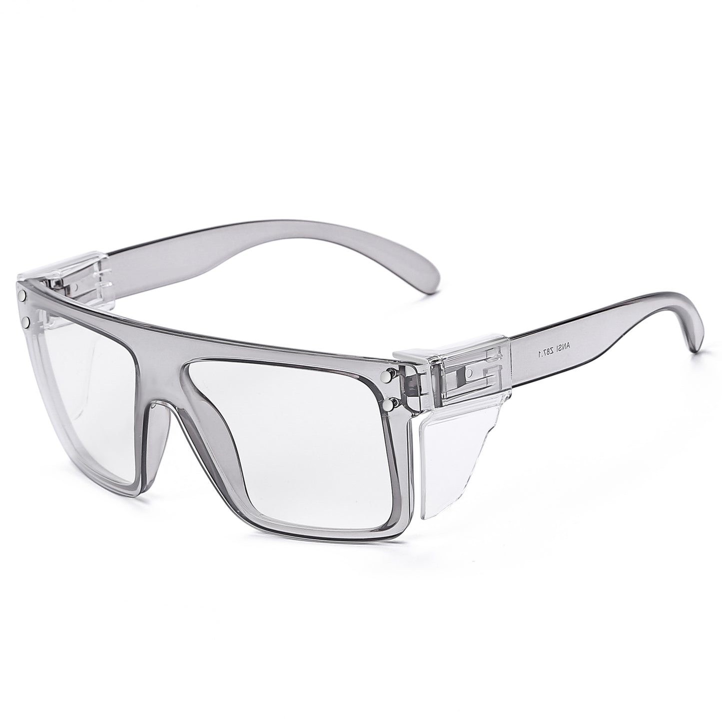 Aaliyah- Clear Frame Safety Photochromic