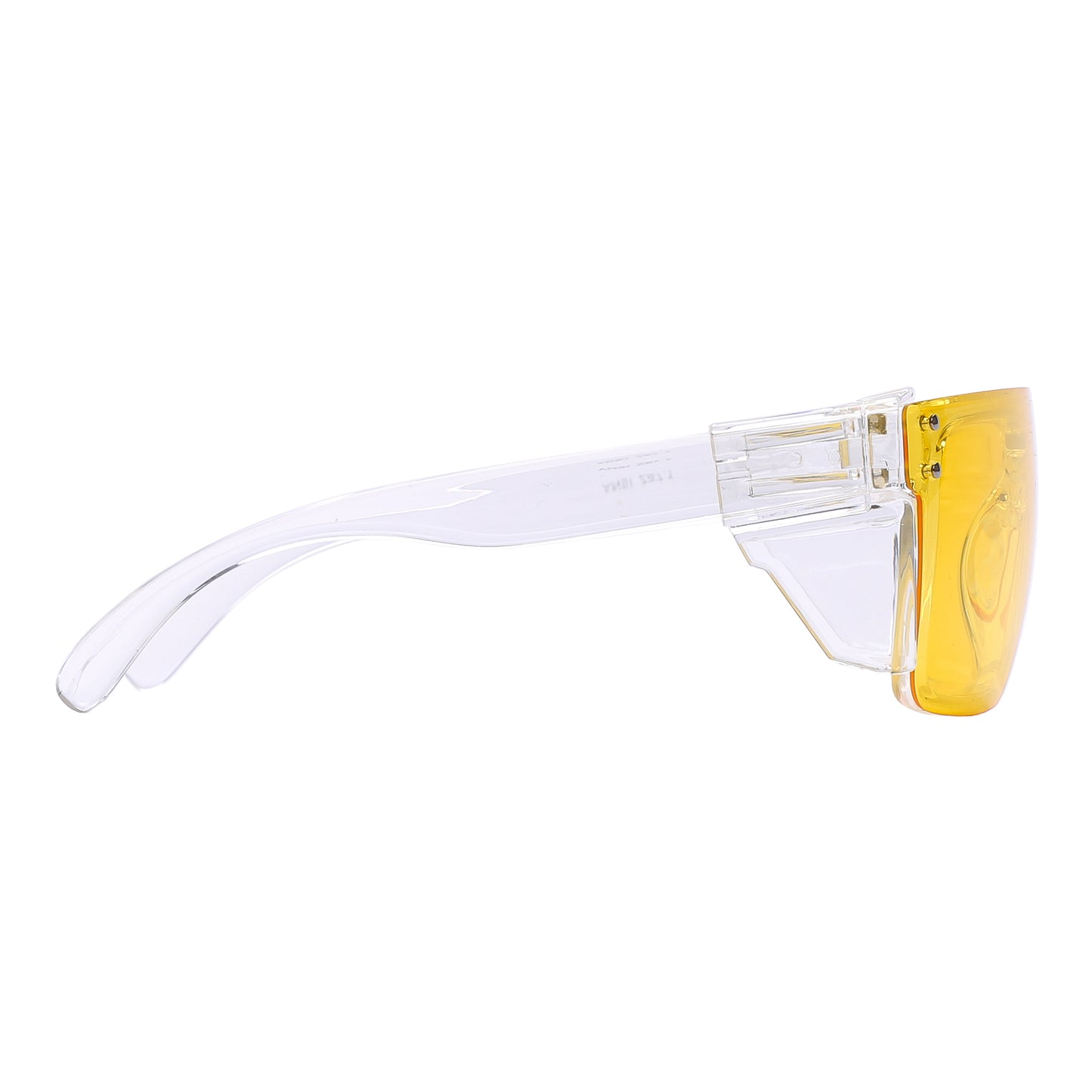 Aaliyah-Clear Frame Safety Polarized