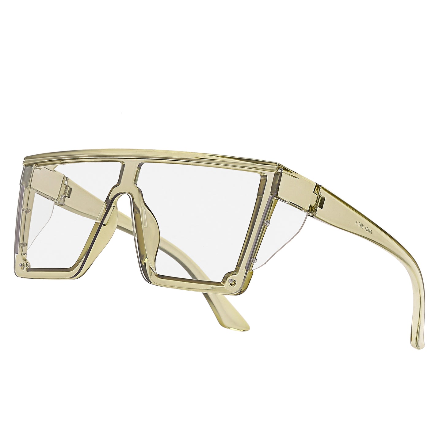 Darren Clear & Black Frame Safety Photochromic