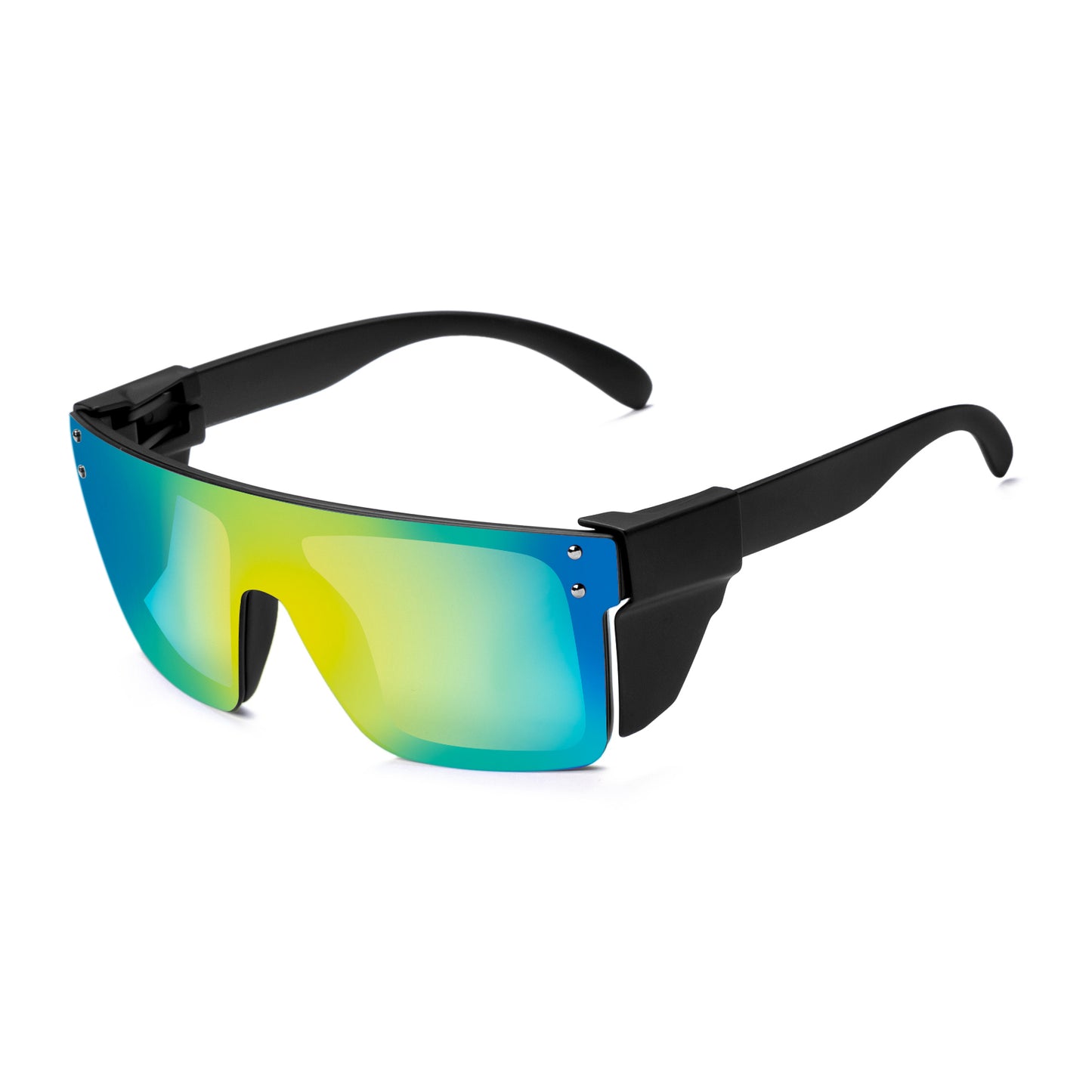 Aaliyah-Matte Black Frame Safety Polarized