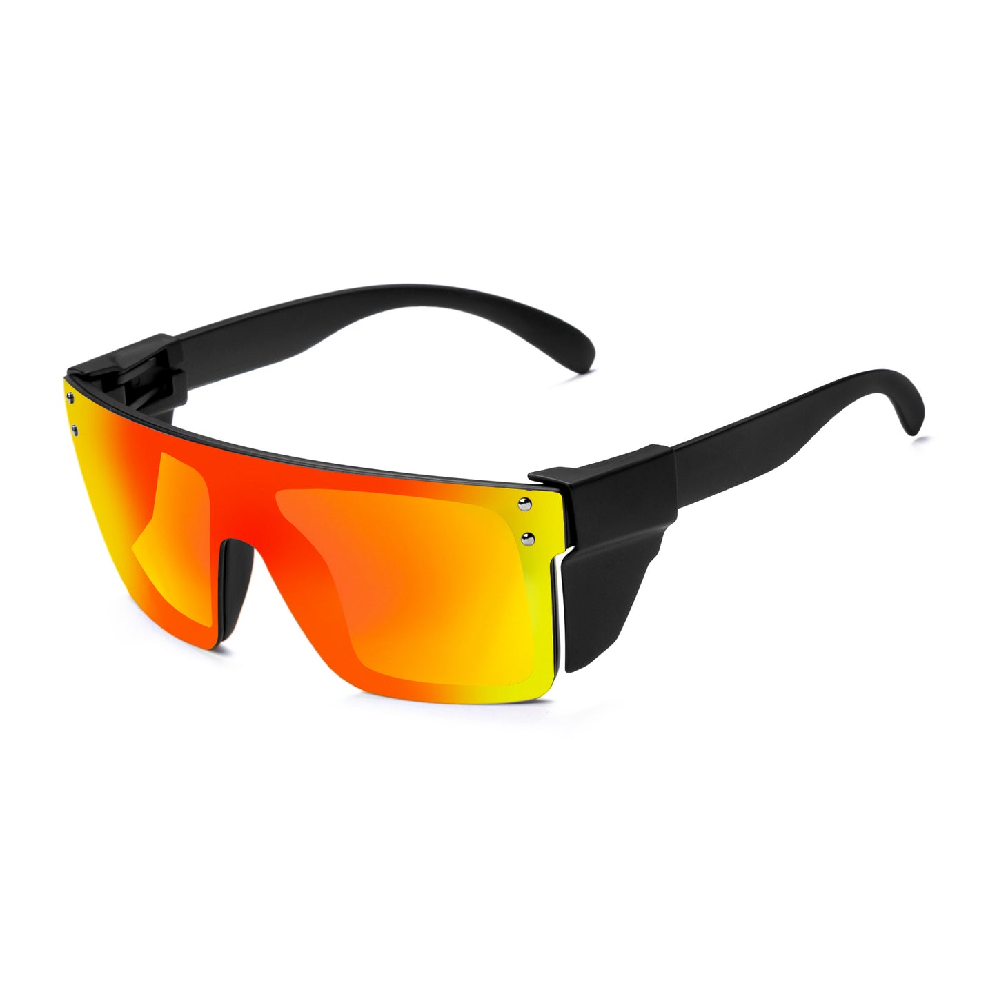 Aaliyah-Matte Black Frame Safety Polarized