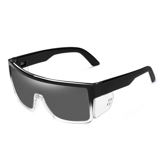 Dempsey-  Two Tone Black Frame Safety Polarized