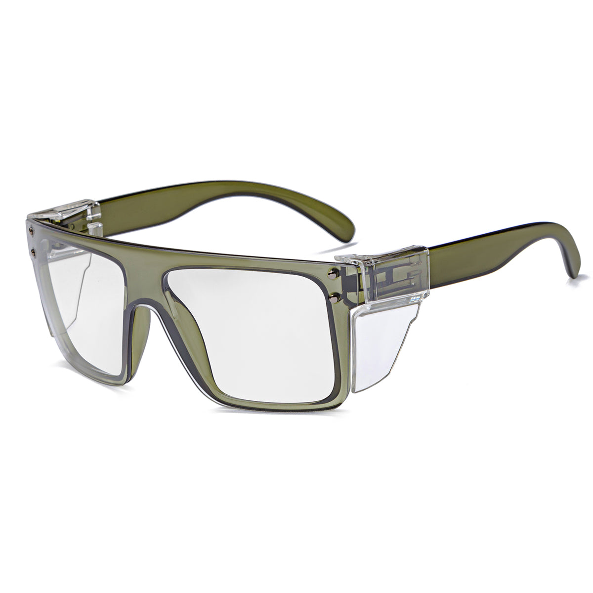 Aaliyah- Clear Frame Safety Photochromic