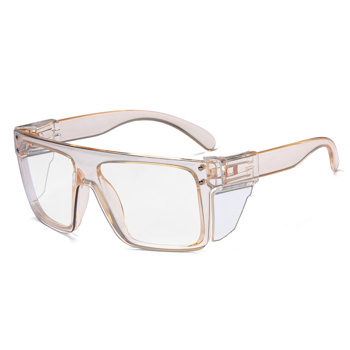 Aaliyah- Clear Frame Safety Photochromic