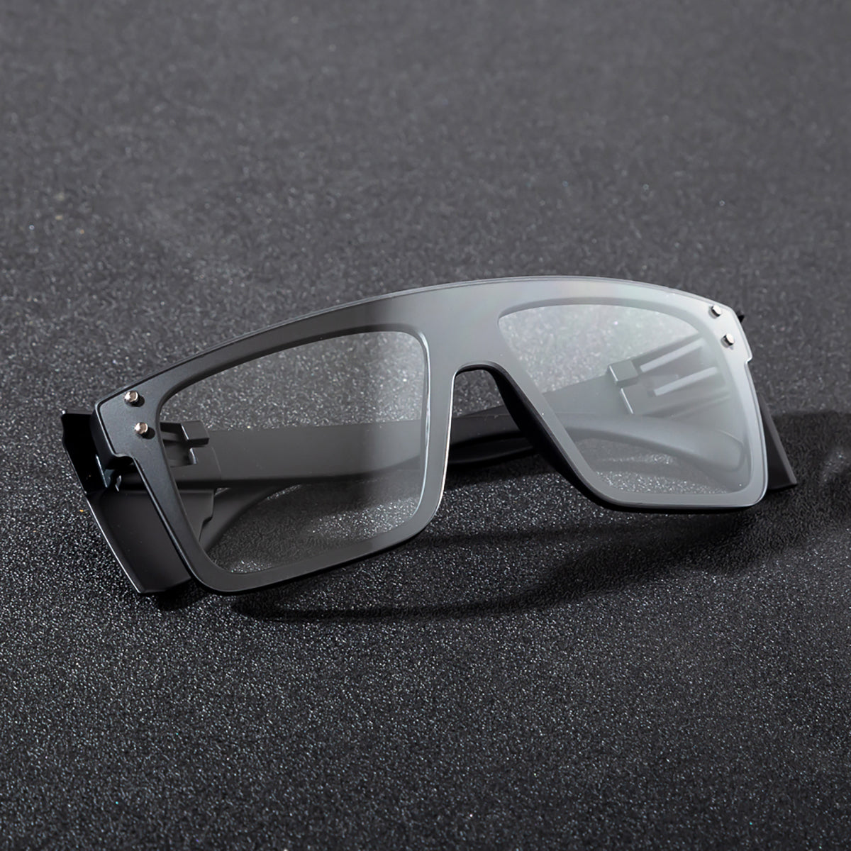 Aaliyah-Matte Black Safety Photochromic