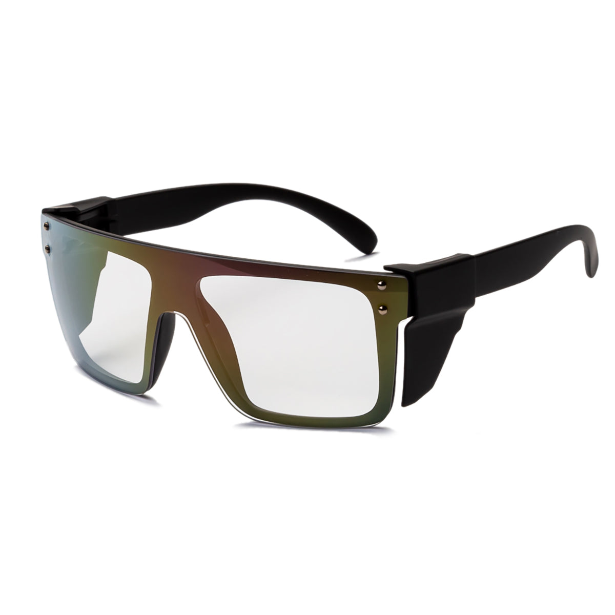 Aaliyah-Matte Black Mirror Safety Photochromic